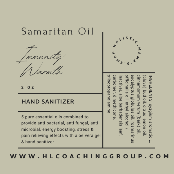 Samaritan Oil - Pure Therapeutic Grade Essential Oil Blend